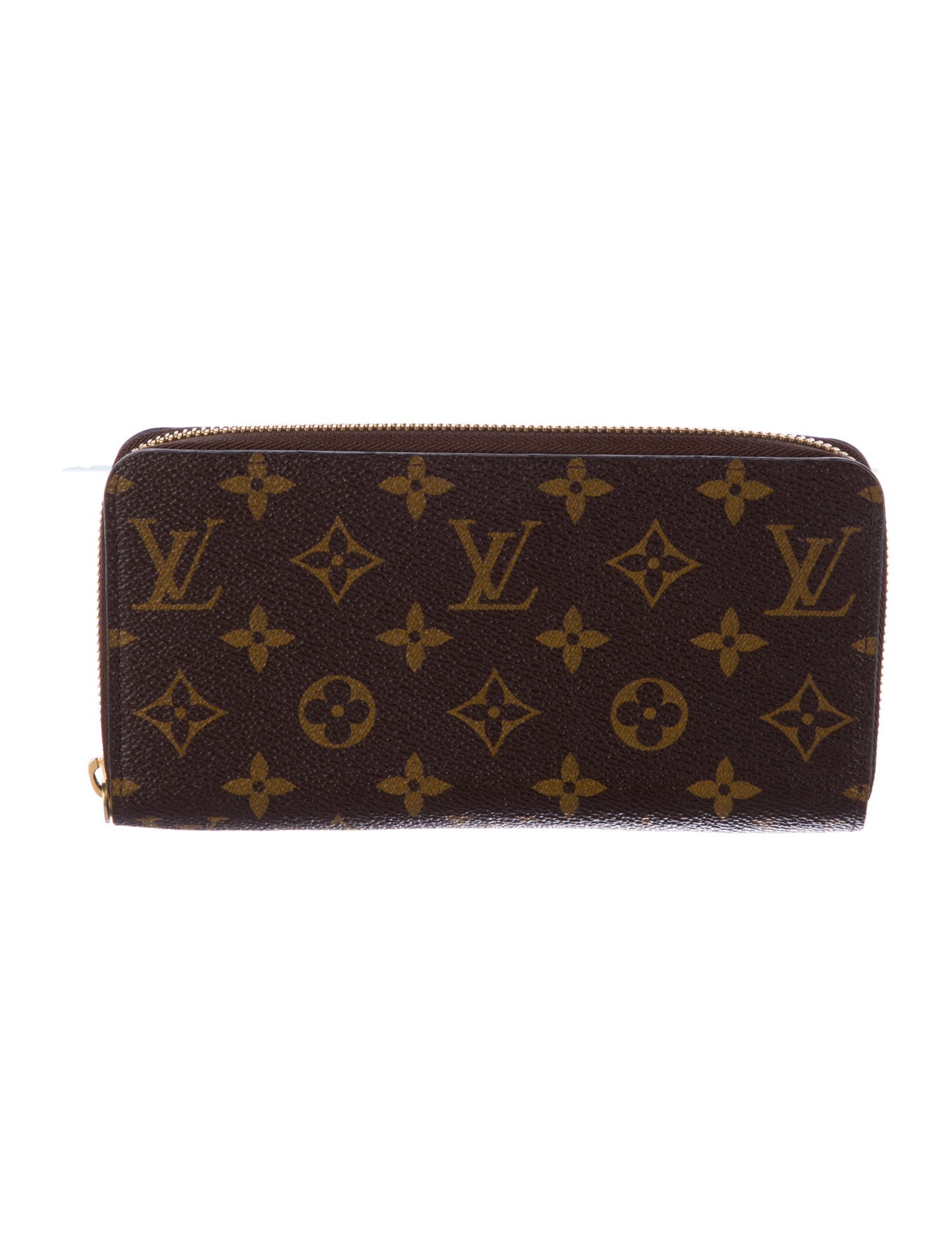 Louis Vuitton LV Monogram Coated Canvas Zippy Wallet